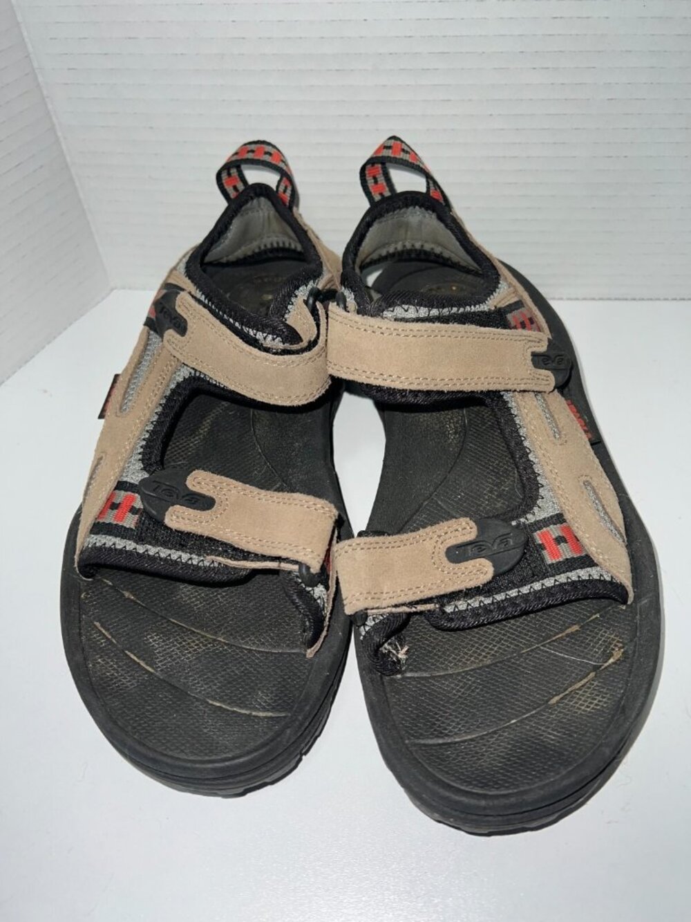 Teva Womens Sanborn Sandals Brown Outdoor Hiking Adjustable Strap Size 6